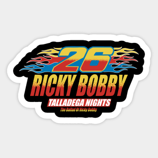 26 ricky bobby Sticker